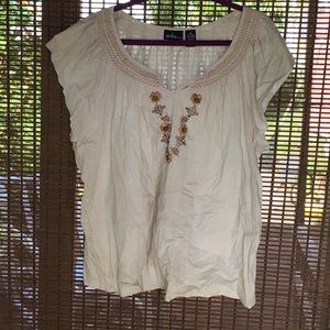 Erica Tan shortsleeved Top